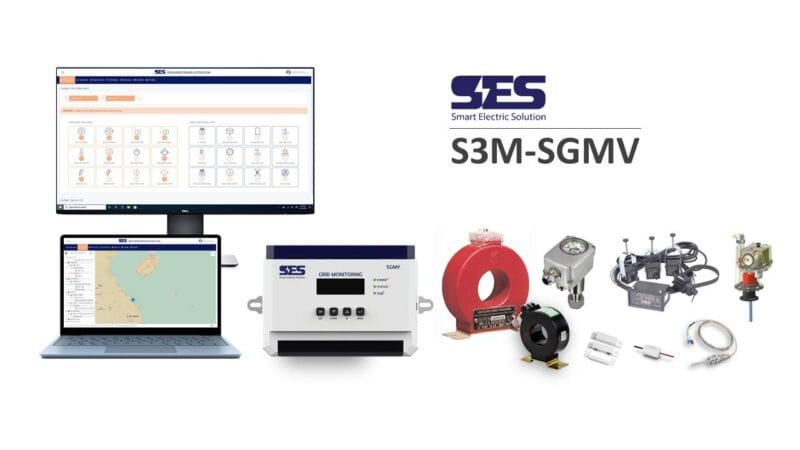 Hệ thống đo lường, giám sát, quản lý trạm biến áp & lưới điện hạ áp online S3M-SGMV